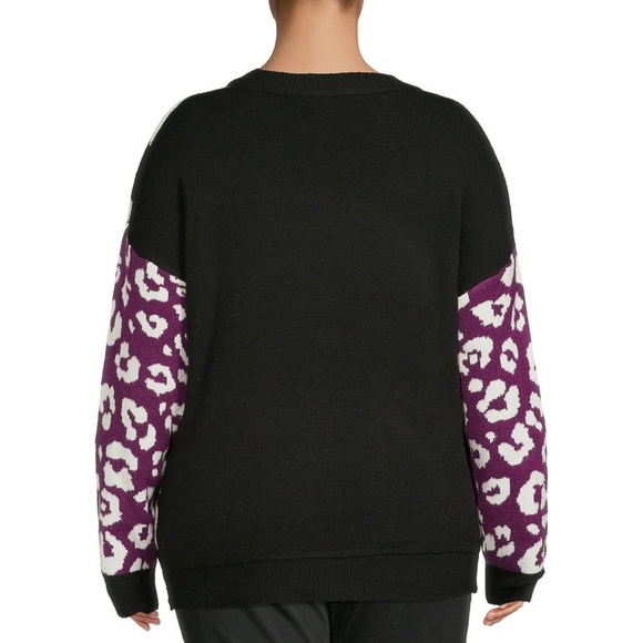 Terra & Sky Print Sweater * Closeout * - Picture 2 of 5